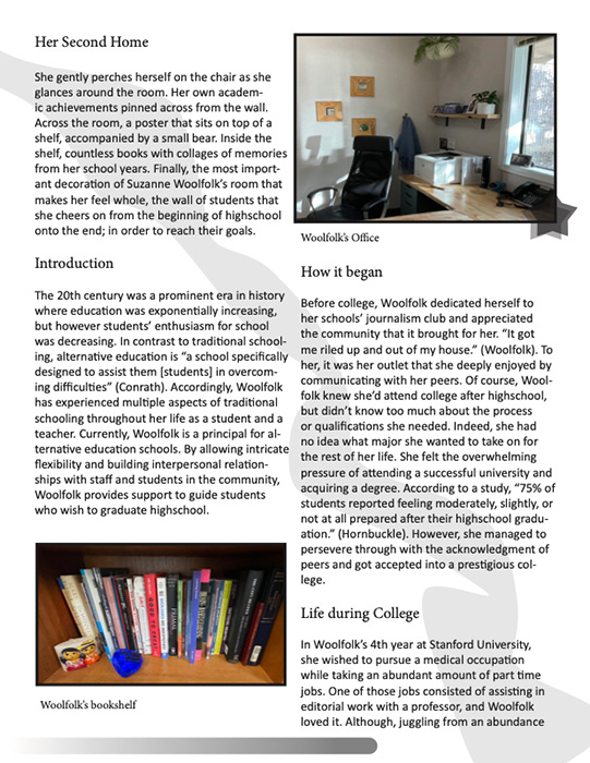 Article by Jehannah Seegmiller